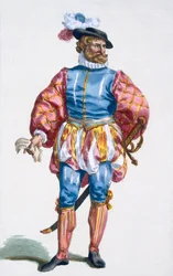 Offizier der Schweizer Armee, 1780